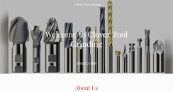 Desktop Screenshot of clovertoolgrinding.com